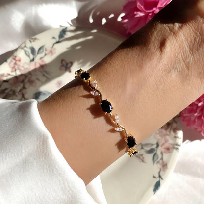 Pink Tulip Bracelet | Elegant Floral Jewellery for Women