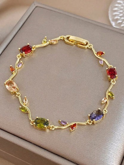 Pink Tulip Bracelet | Elegant Floral Jewellery for Women